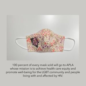 Face Mask (Reversible) Blooming Peony